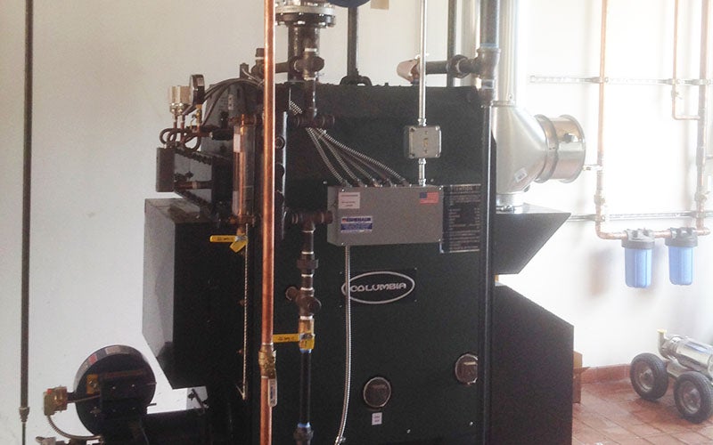 natural gas heater installation in central pa