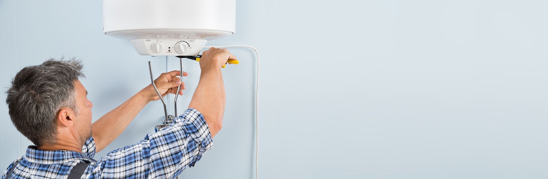 we install hot water heaters